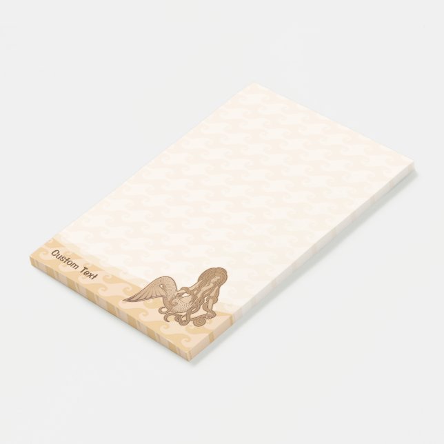 Bloco De Notas Sentar Sereia (Inclinado)