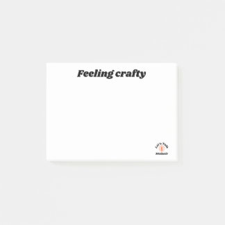 Bloco De Notas Sentir um Posto astuto - Notas