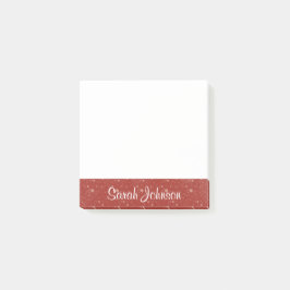 Bloco De Notas Separador Lateral Personalizado com Nome