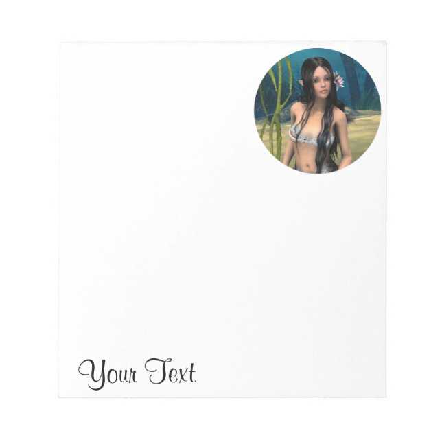 Bloco De Notas Sereia (Frente)