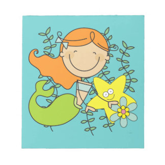Bloco De Notas Sereia do Redhead