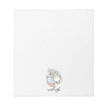 Sereia e Criança de Peixes Personalizados