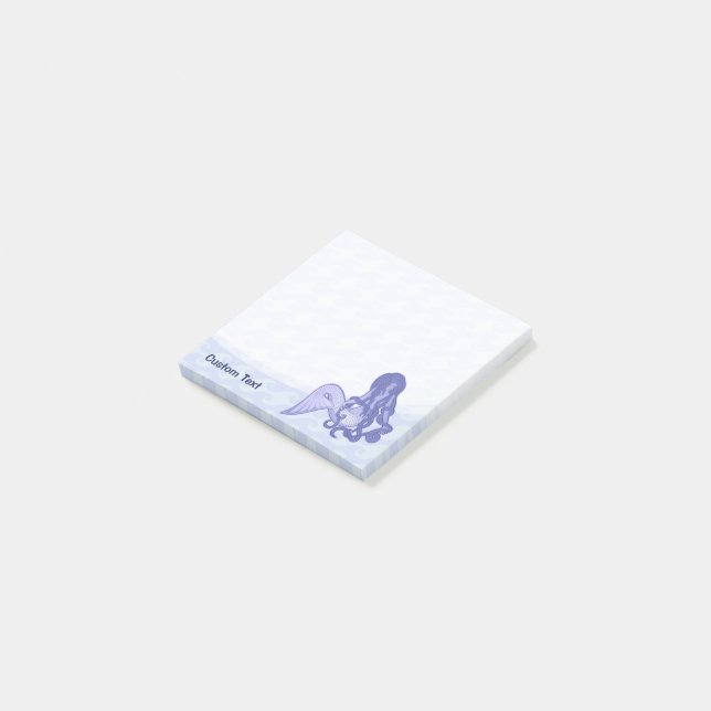 Bloco De Notas Sereia Sentada (Inclinado)