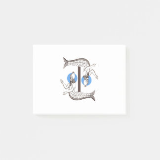 Bloco De Notas Sereia Tritão Imperador masculino