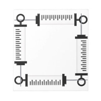 Bloco De Notas Seringa Notepad
