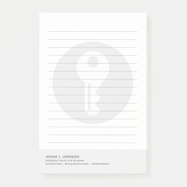 Bloco De Notas Serralheiro & Fabricante Personalizável Linhado (Frente)