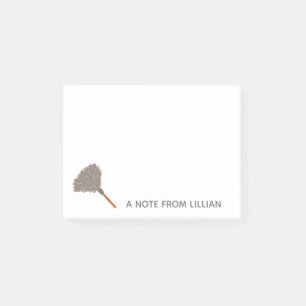 Bloco De Notas Serviço de limpeza personalizada Lady Maid