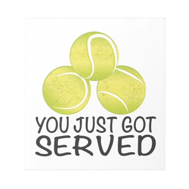 Bloco De Notas Servido (Frente)