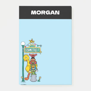 Bloco De Notas Sesame Street Adicionar Nome