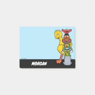 Bloco De Notas Sesame Street Adicione seu Nome