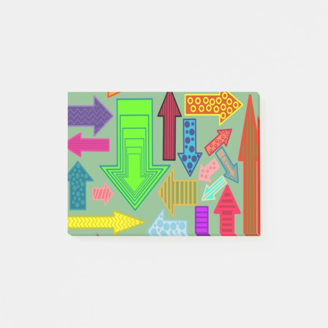 Bloco De Notas Setas (Frente)