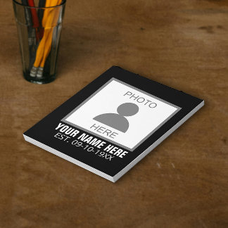 Bloco De Notas Seu nome e idade da foto aqui