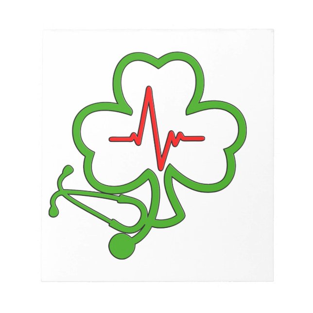 BLOCO DE NOTAS SHAMROCK STETHOSCOPE COM FARTBEAMENTO (Frente)