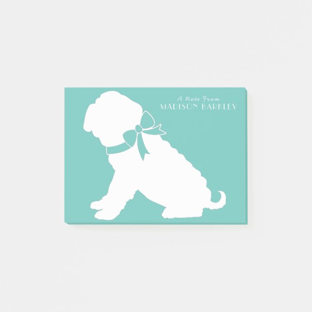 Bloco De Notas Shar Pei Dog Puppy (Frente)