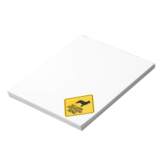 Bloco De Notas Shepherd Xing belga (Invertido)