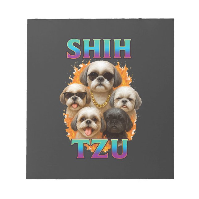 Bloco De Notas Shih Tzu  (Frente)