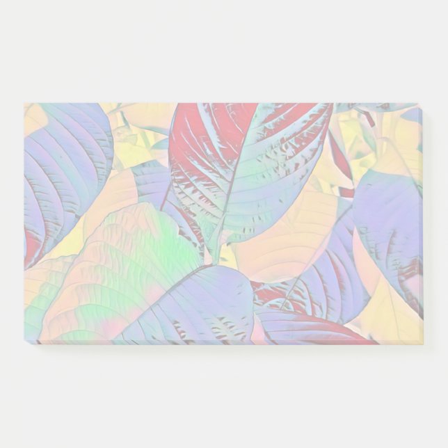 Bloco De Notas Shiny Pastel deixa Postar notas (Frente)