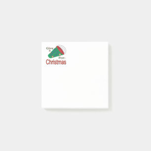 Bloco De Notas Shout Out para o Natal