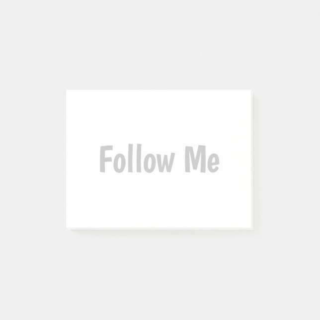Bloco De Notas Siga-Me Notas De Posto (Frente)