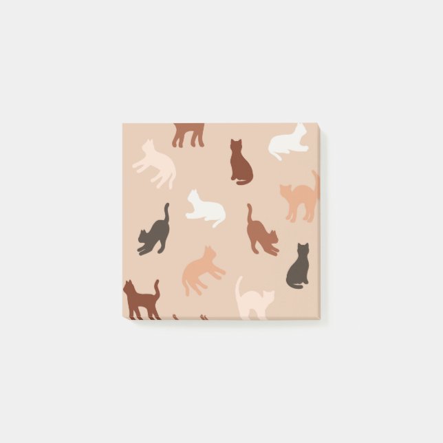 Bloco De Notas Silhute de gato (Frente)