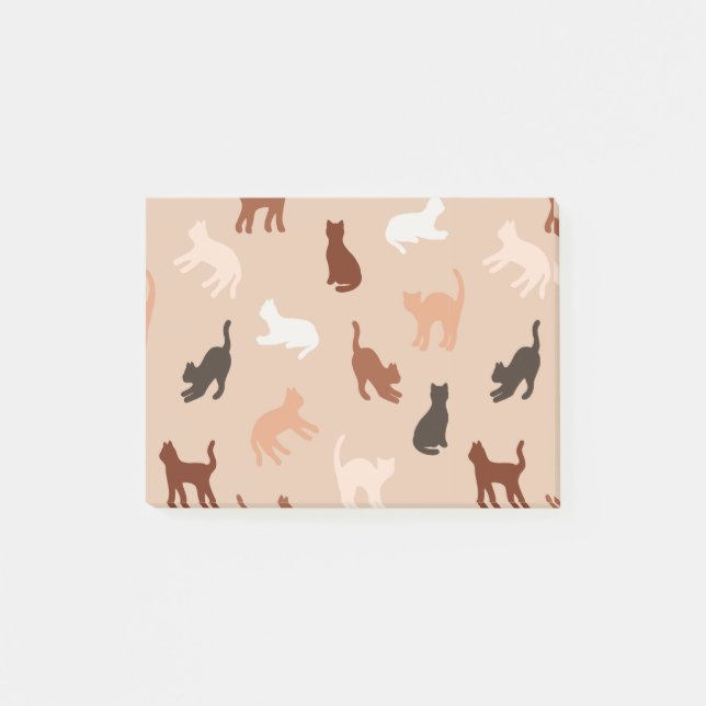 Bloco De Notas Silhute de gato (Frente)