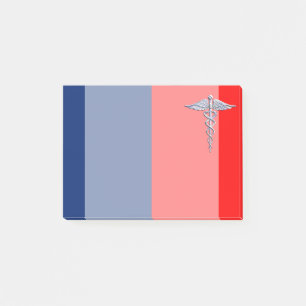 Bloco De Notas Silver Caduceus Medical SymLeague