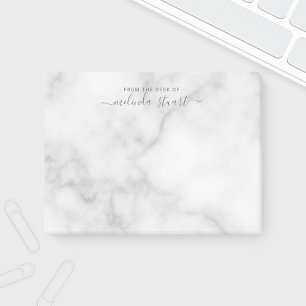 Bloco De Notas Símbolo Branco de Script Moderno Profissional