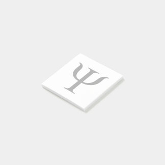 Bloco De Notas Símbolo de Ciência da Psicologia Nota de Posto