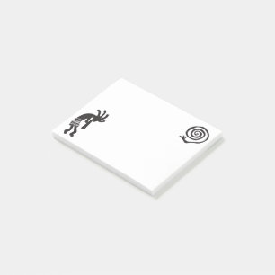 Bloco De Notas Símbolo Spiral Cobra Kokopelli