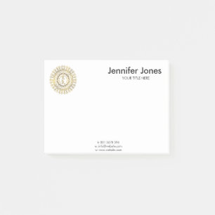 Bloco De Notas Símbolos curas de Reiki na mandala do ouro