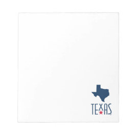 Bloco De Notas Símbolos do Texas, Texas, azul marinho