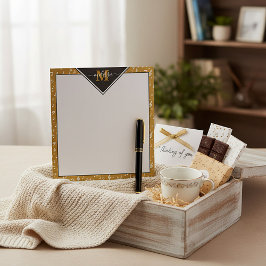 Bloco De Notas Símbolos musicais personalizados