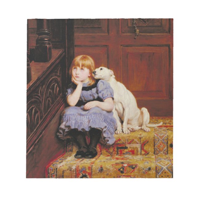 Bloco De Notas Simpatia (por Briton Riviere) (Frente)