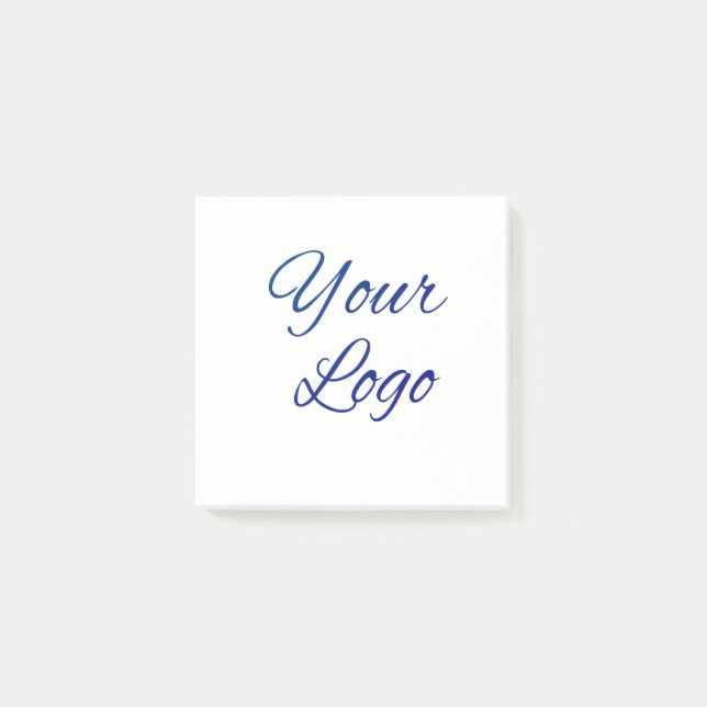 Bloco De Notas simple minimal add your logo/design here text      (Frente)