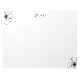 Bloco de notas simples