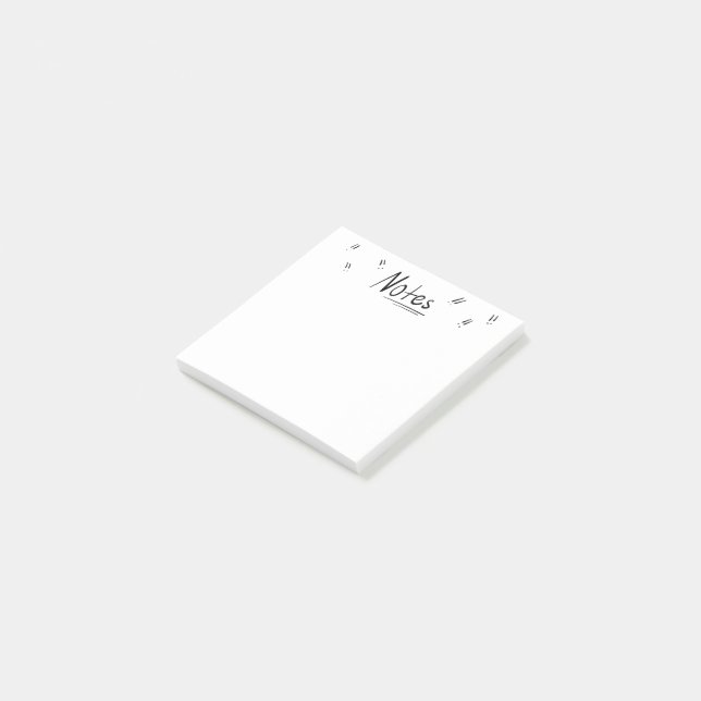 Bloco De Notas Simples  (Inclinado)