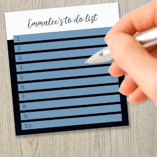 Bloco De Notas Simples Lista de Tarefas Personalizadas com Linhas