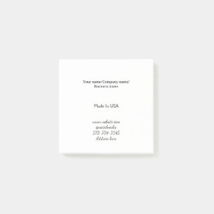 Bloco De Notas simples minimal adicione seu logotipo/design aqui
