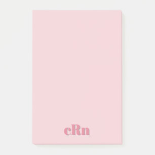 Bloco De Notas Simples Minimal Profissional Rosa & Vermelho Femin