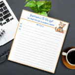 Bloco De Notas Simples Moderno do Planejador Personalizado de Cat<br><div class="desc">Feliz Cat Personalizado Planner Simples Notepad Moderno E, você é animado pelo maravilhoso Feliz Cat — para lhe dar apenas esse incentivo e muito amor ao longo do caminho (e talvez alguns sorrisos também). Qualquer pergunta sobre design ou se você precisar de assistência, basta enviar uma mensagem ou um e-mail...</div>