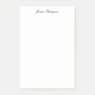 Bloco De Notas Simples profissional Elegante moderno