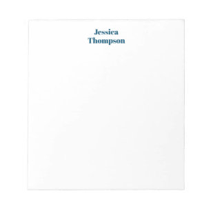 Bloco De Notas Simples profissional Elegante moderno