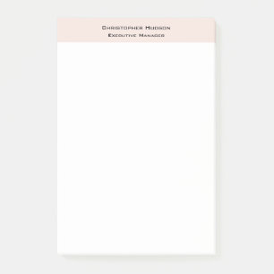 Bloco De Notas Simples Simples e Moderno Profissional