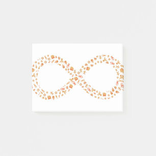 Bloco De Notas Sinal de Infinidade do Pão de Natal
