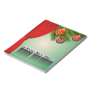 BLOCO DE NOTAS SINAL "MERRY CHRISTMAS"