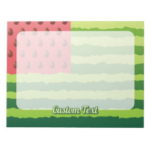 Bloco De Notas Sinalizador de Melancia