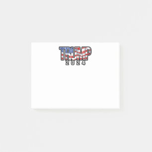 Bloco De Notas Sinalizador de onda Trump 2020