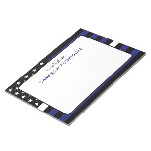 Bloco De Notas Sinalizador fino personalizado de linha branca EMT