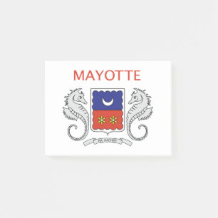 Bloco De Notas Sinalizador Mayotte