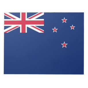Bloco De Notas Sinalizador Nova Zelândia (NZ)